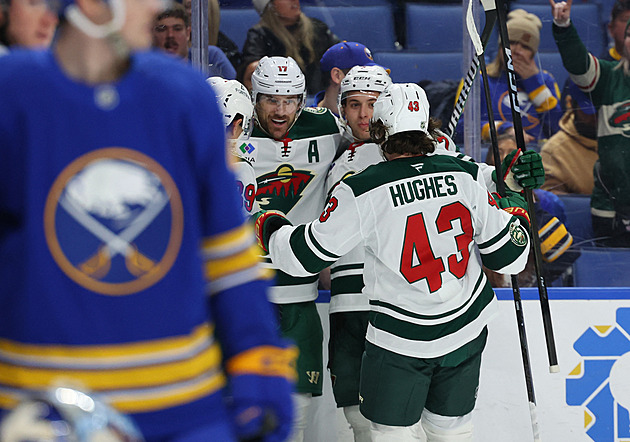 Jiříček vystřídal v sestavě Špačka, Minnesota uspěla na ledě Buffala